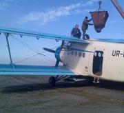 Внесення аміачної селітри літаками Ан-2